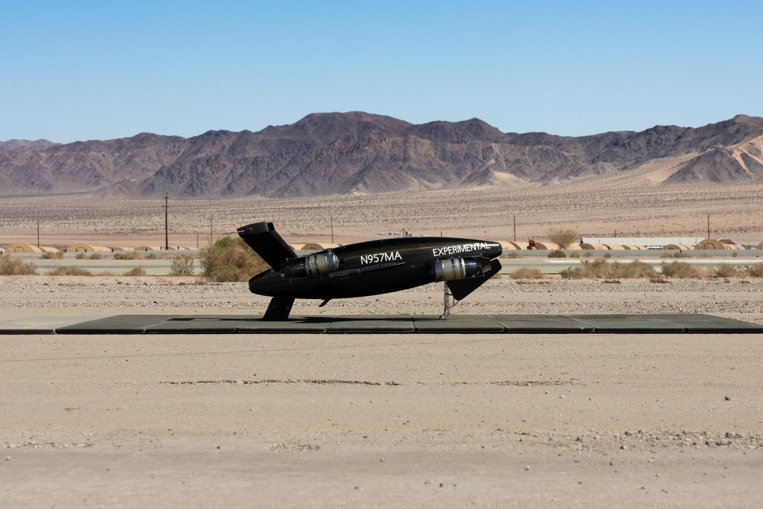 RAZOR P100 on the flight pad