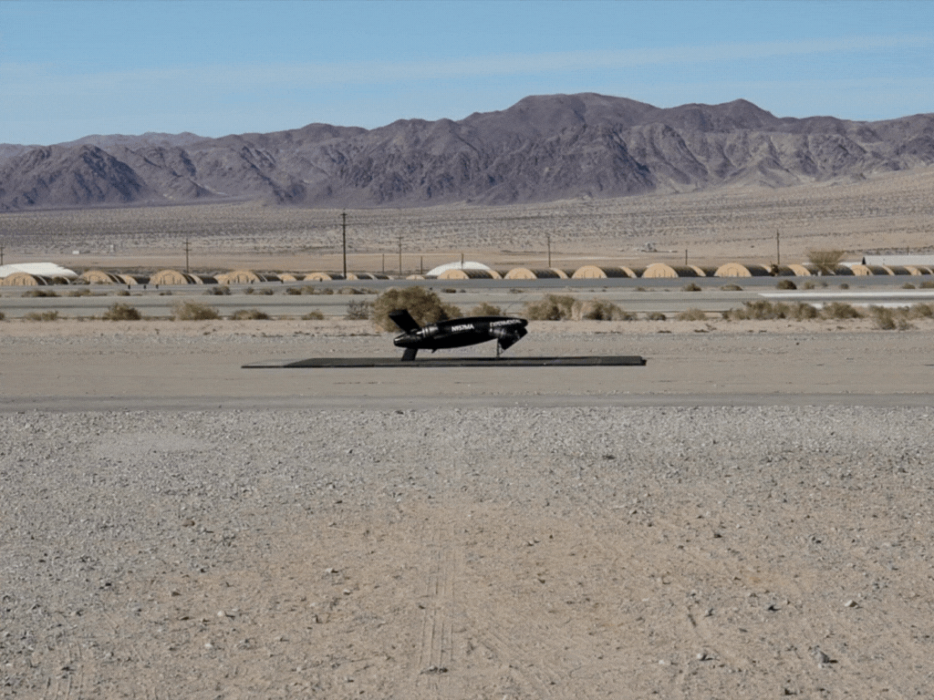 RAZOR P100 taking off vertically