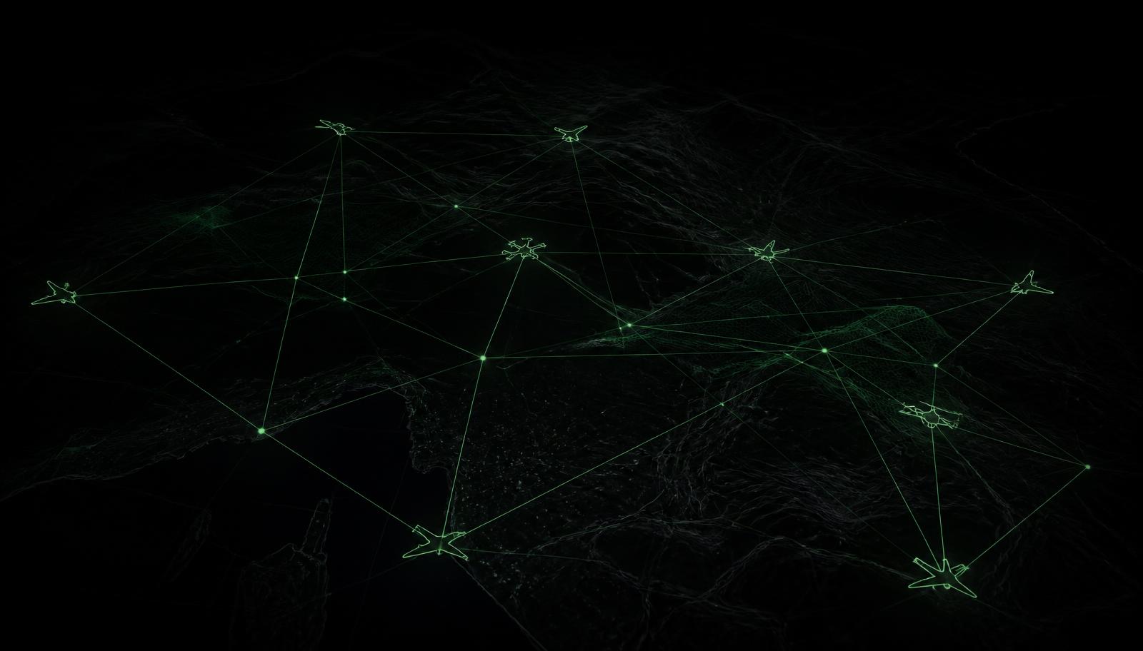 Collaborative autonomy network visualization