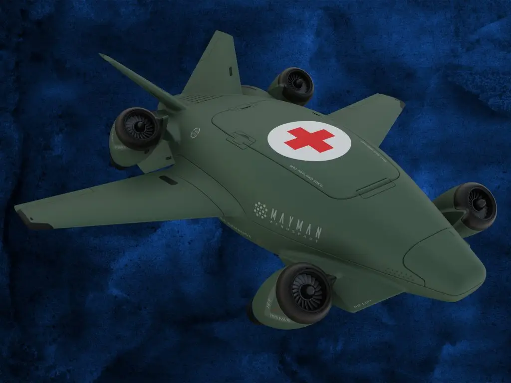 Autonomous Dual-Use VTOL aircraft for Medical Delivery